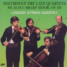 Lindsay String Quartet - Beethoven: String Quartets No.14 (미개봉/skcdl0142)