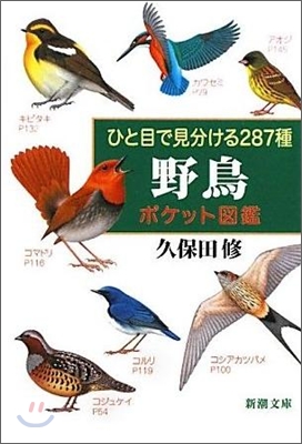 ひと目で見分ける287種野鳥ポケット圖鑑