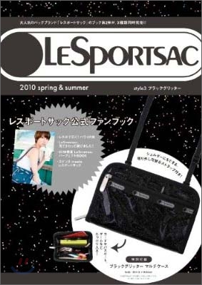 LESPORTSAC 2010 spring&amp;summer style3 ブラックグリッタ-