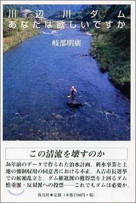 川邊川ダム あなたは欲しいですか