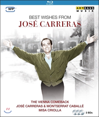 Jose Carreras 비엔나 컴백 / 호세 카레라스 &amp; 몽세라 카바예 / 미사 크리올라 (Best Wishes Jose Carreras: The Vienna Comeback, Jose Carreras &amp; Montserrat Caballe, Misa Criolla)