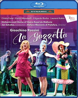 Jan Schultsz / Cinzia Forte 로시니: 오페라 부파 &#39;신문&#39; (Rossini: La Gazzetta)