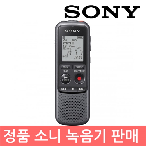 소니녹음기 ICD-PX240 4GB 본사정품/새상품/MP3재생가능/재생속도조절/노이즈컷/보이스레코더/소형녹음기