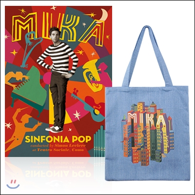 Mika (미카) - Sinfonia Pop [2CD+DVD] + 미카 데님 에코백