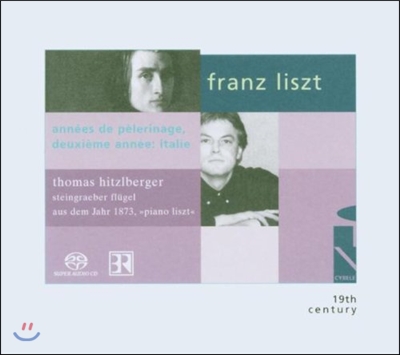 Thomas Hitzlberger 리스트: 순례의 해 제2년 - 이탈리아 (Liszt: Annees de Pelerinage, Deuxieme Annee - Italie)