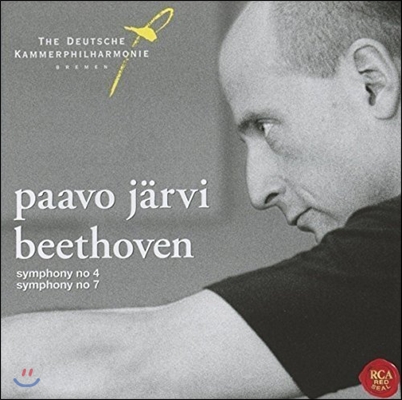 Paavo Jarvi 베토벤: 교향곡 4번, 7번 - 파보 예르비/브레멘 도이치 실내필하모니 (Beethoven: Symphonies Op.60, Op.92)