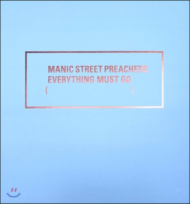Manic Street Preachers (매닉 스트리트 프리처스) - Everything Must Go 20 [20Th Anniversary Limited Edition]