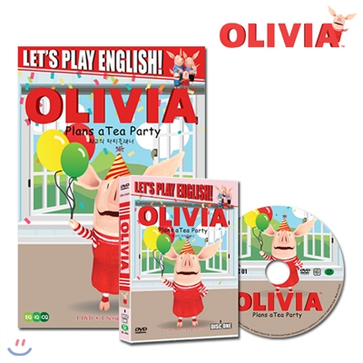 (DVD+BOOK) 올리비아 시즌 1 (Olivia Season 1 DVD+BOOK)