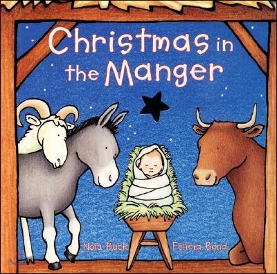 [중고-중] Christmas in the Manger Board Book