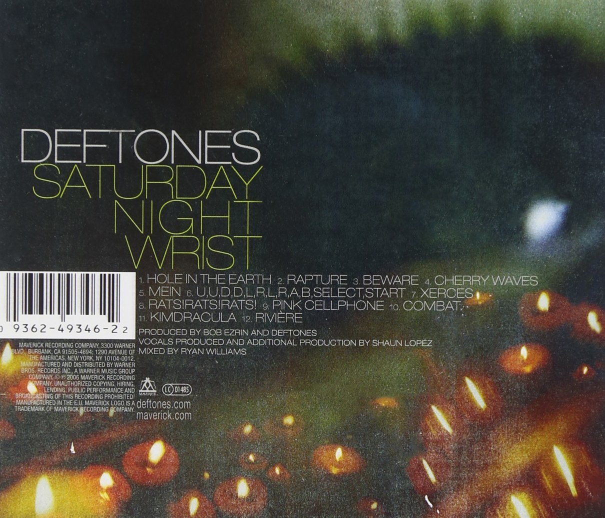 Deftones (데프톤즈) - Saturday Night Wrist