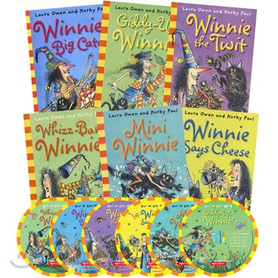 Winnie the Witch 6종 세트 (Book &amp; CD)