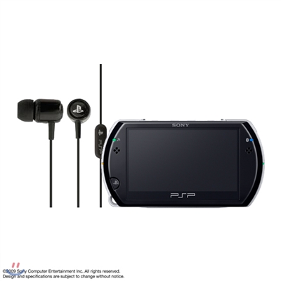 [PSP go] PSP go본체(색상선택)+SONY In-Ear 헤드셋 패키지