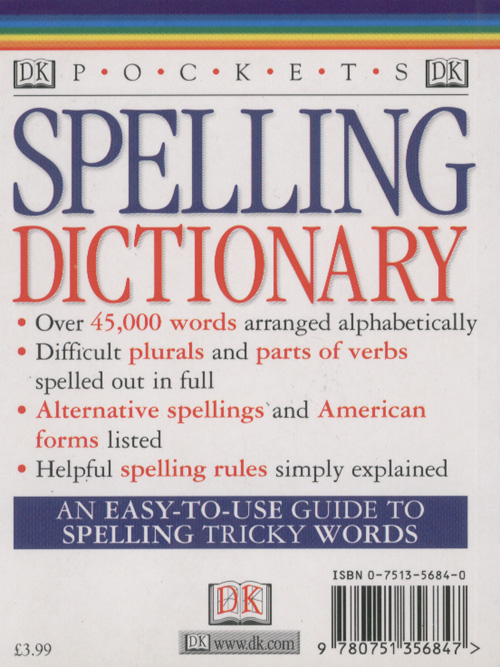 Pockets : Spelling Dictionary