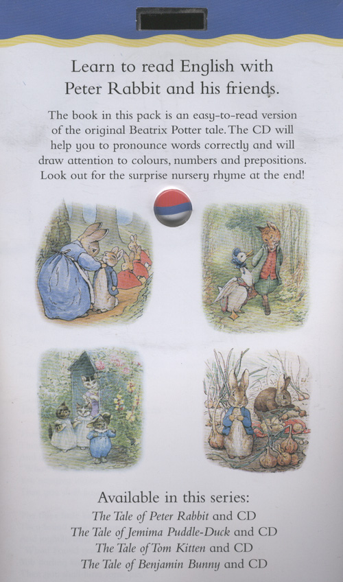 Beatrix Potter First Stories Book : The Tale of Tom Kitten (Book & CD)