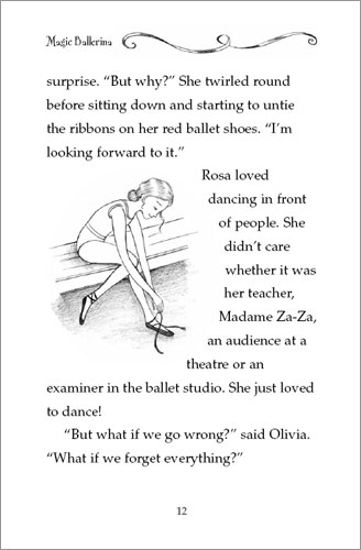 Magic Ballerina #09 : Rosa And The Magic Moonstone (Book & CD)