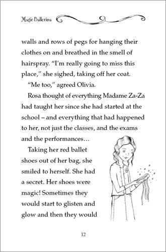 Magic Ballerina #12 : Rosa And The Three Wishes (Book & CD)