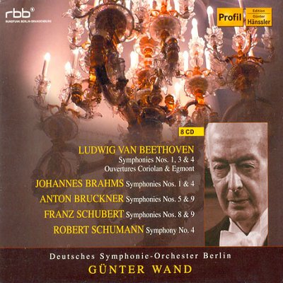 Gunter Wand 1991-96년 도이치 심포니 오케스트라 연주 실황 (Deutsche Symphonie-Orchester Berlin) 