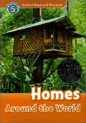 Oxford Read and Discover 5 : Homes Around the World (Book &amp; CD)