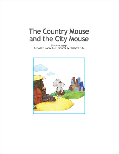 Howto Readers 5 (Blue Level) : The Country Mouse and the City Mouse (Book & CD)