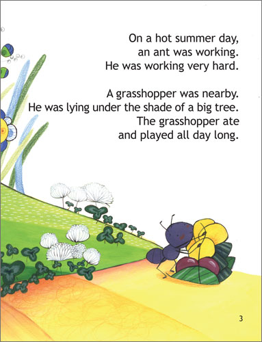 Howto Readers 8 (Red Level) : The Ant and the Grasshopper
