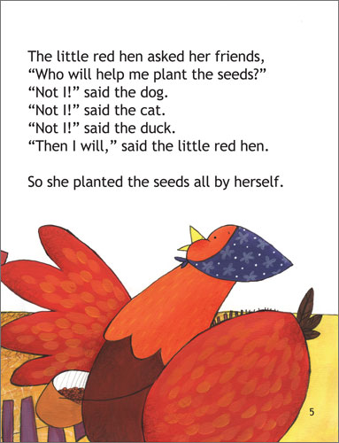 Howto Readers 9 (Red Level) : The Little Red Hen (Book & CD)