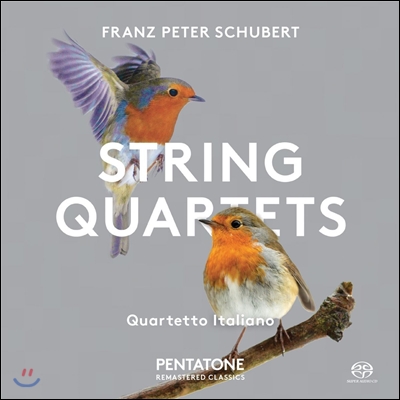 Quartetto Italiano 슈베르트: 현악 사중주 13번 &#39;로자문데&#39;, 10번 - 이탈리아 사중주단 (Schubert: String Quartets D.804 &#39;Rosamunde&#39;, D.87)