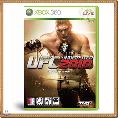 XB360 UFC 2010 언디스퓨티드 일반판 ★위대한 격투가가 탄생한다!!