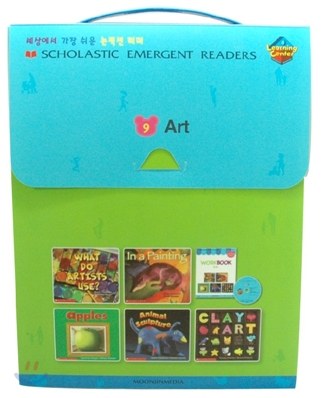 Scholastic Emergent Readers Workbook Set Learning Center 09 : Art (Book &amp; CD)