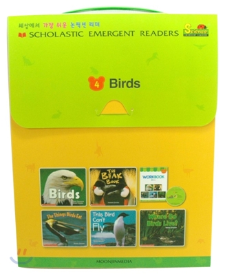Scholastic Emergent Readers Workbook Set Science 04 : Birds (Book & CD)