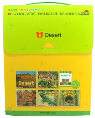 Scholastic Emergent Readers Workbook Set Science 08 : Desert (Book &amp; CD)