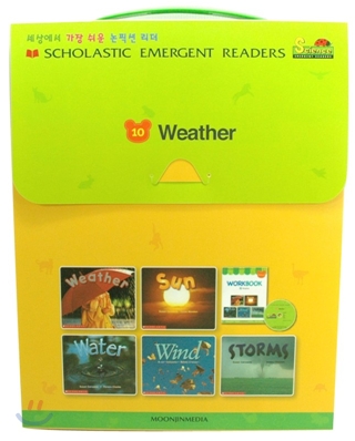 Scholastic Emergent Readers Workbook Set Science 10 : Weather (Book & CD)