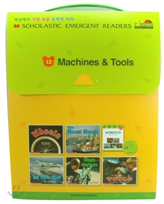 Scholastic Emergent Readers Workbook Set Science 12 : Machines & Tools (Book & CD)
