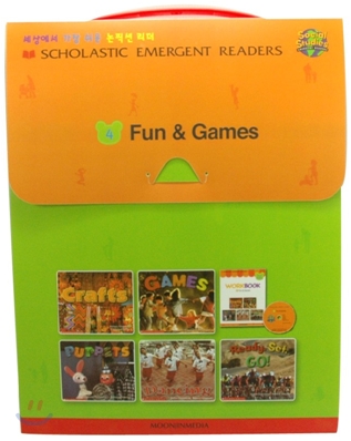 Scholastic Emergent Readers Workbook Set Social Studies 04 : Fun & Games (Book & CD)