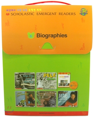 Scholastic Emergent Readers Workbook Set Social Studies 06 : Biographies (Book & CD)