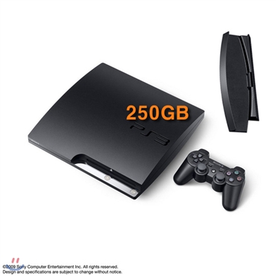 [PS3] SONY 신형 PlayStation3 250GB Slim 콘솔+수직 받침대 패키지