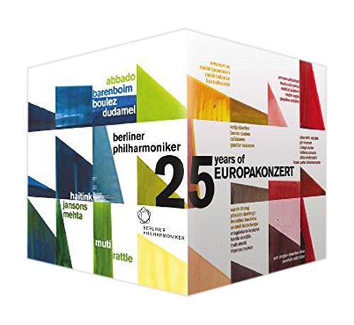 베를린 필하모닉 유로파 콘체르트 시리즈 25주년 기념 25 DVD 박스 세트 (Berliner Philharmoniker Europakonzert 25 Anniversary Box 1991-2015)