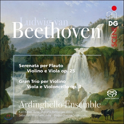 Ardinghello Ensemble 베토벤: 플루트, 바이올린, 비올라를 위한 세레나데, 바이올린, 비올라, 첼로를 위한 3중주 (Beethoven: Serenade, Trio) 아르딩겔로 앙상블