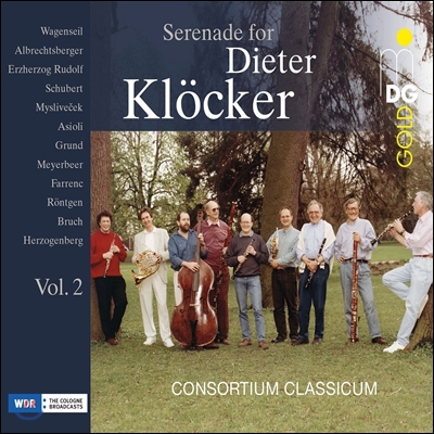 디터 클뢰커를 위한 세레나데 2집 - 슈베르트 / 브루흐 / 마이어베어 / 바겐자일: 관악 중주곡 (Serenade for Dieter Klocker Vol.2 - Wagenseil, Schubert, Albrechtsberger, Meyerbeer, Rontgen, Bruch)
