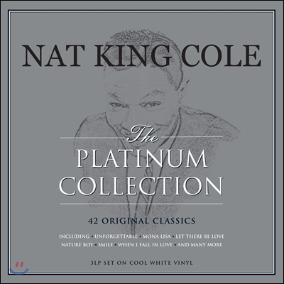 Nat King Cole (냇 킹 콜) - The Platinum Collection: 42 Original Classics [쿨 화이트 컬러 3LP]