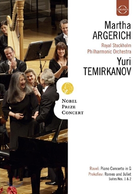 Martha Argerich 노벨상 기념 콘서트 2009 - 마르타 아르헤리치 &amp; 유리 테미르카노프 (Nobel Prize Concert - Ravel: Piano Concerto / Prokofiev: Romeo and Juliet Suites 1, 2)