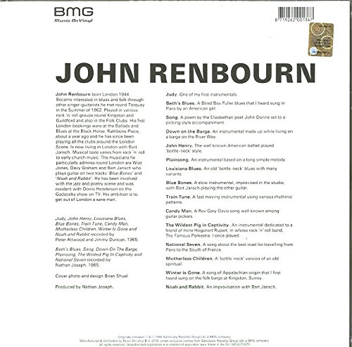 John Renbourn (존 렌번) - John Renbourn [LP]