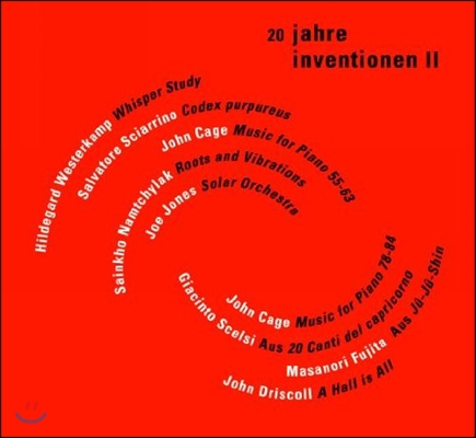 Arditti Quartet 베를린 인벤션 현대음악제 2집 - 베스테르캄프 / 시아리노 / 존 케이지 / 마사노리 후지타 (20 Years Inventionen II - Westerkamp / Masanori Fujita / John Cage / Sciarrino) 아르디티 사중주단