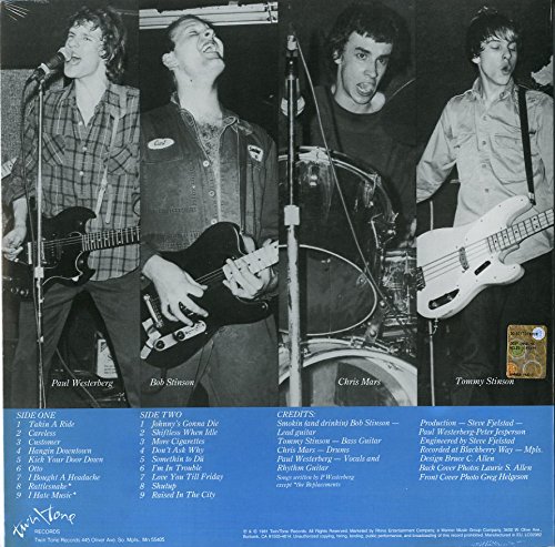 The Replacements  (리플레이스먼츠) - Sorry Ma, Forgot To Take Out The Trash [LP] 