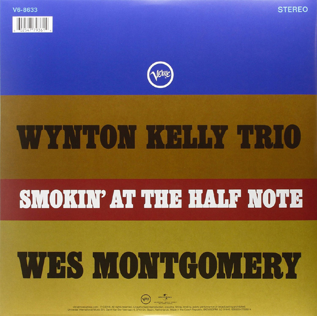 Wynton Kelly Trio & Wes Montgomery (윈턴 켈리 트리오, 웨스 몽고메리) - Smokin' at the Half Note [Verve 60th Anniversary Limited Edition LP]