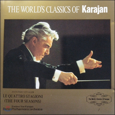 [중고] Karajan / Vivaldi Le Quattro Stagioni <The four Seasons> - The World's Classics Of Karajan 1 (일본수입/urc0001)