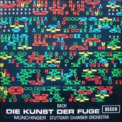 [중고] [LP] Karl Munchinger / Bach : Die Kunst Der Fuge (2LP/sel0391)