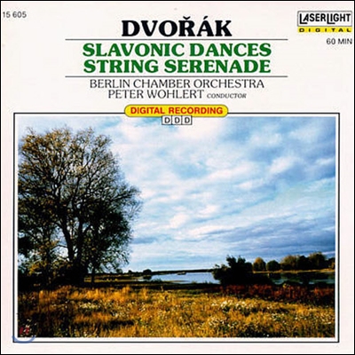 Peter Wohlert  / Dvor&aacute;k: Slavonic Dances; String Serenade  (수입/미개봉/15605)