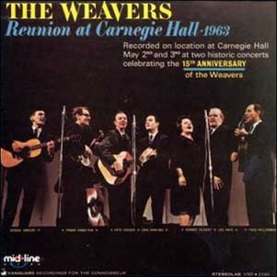 [중고] [LP] Weavers / Reunion at Carnegie Hall, 1963