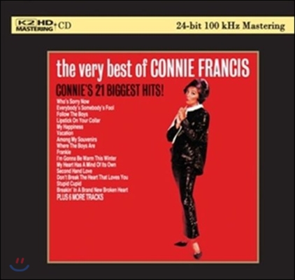 Connie Francis (코니 프란시스) - The Very Best of Connie Francis [K2HD]