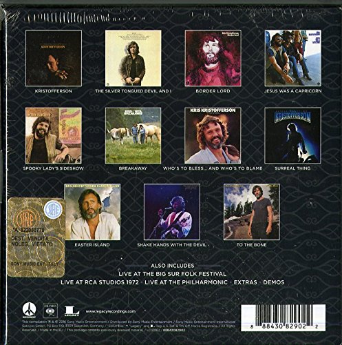 Kris Kristofferson (크리스 크리스토퍼슨) - The Complete Monument & Columbia Album Collection (16CD BOXSET)